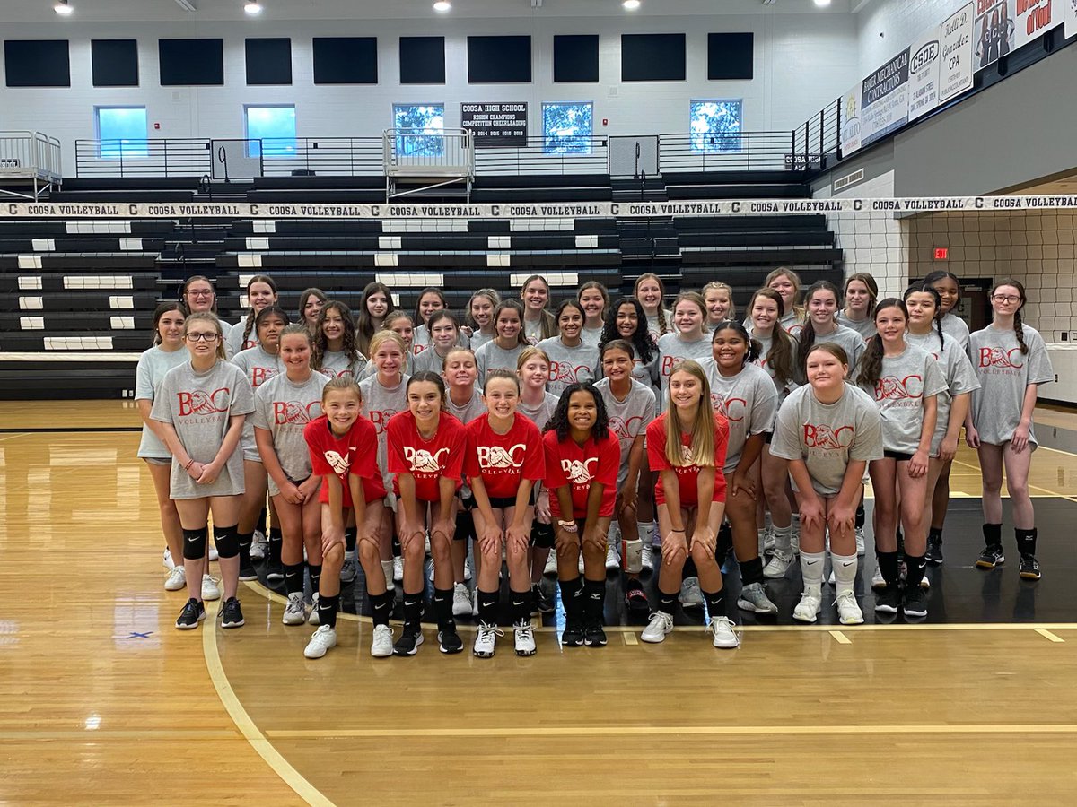 Thanks to @BryanVolleyball and their staff for an amazing camp with us! So much improvement from last year. Ready to begin a great season!