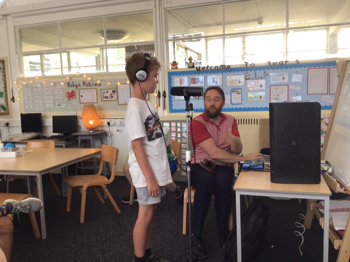 Gaer Primary School (@gaerprimary) on Twitter photo #GPSClass12 are having an amazing time in our recording studio with <a href="/sheldonraps/">SheldontheRapper</a> <a href="/gwentmusic/">Gwent Music</a> #GPSClass12 are having an amazing time in our recording studio with <a href="/sheldonraps/">SheldontheRapper</a> <a href="/gwentmusic/">Gwent Music</a>