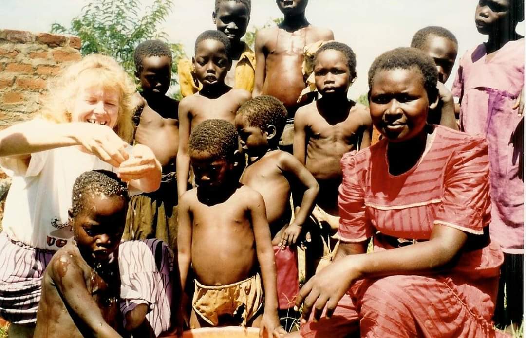 #IGFCharityWalk22 (@gleesonwalk) on Twitter photo In 1992 Mama Irene left her family in Australia & traveled to Nth Uganda. God had put a ministry in Mama Irene's heart, to care for children affected by war & poverty. Each day the children lined up for bathing, food & medicine. #IGFlove #igfcharitywalk22 <a href="/IGFUganda/">IreneGleesonF'dation</a> <a href="/KIFFASI/">KIFFASI JOHN PAUL</a> In 1992 Mama Irene left her family in Australia & traveled to Nth Uganda. God had put a ministry in Mama Irene's heart, to care for children affected by war & poverty. Each day the children lined up for bathing, food & medicine. #IGFlove #igfcharitywalk22 <a href="/IGFUganda/">IreneGleesonF'dation</a> <a href="/KIFFASI/">KIFFASI JOHN PAUL</a>
