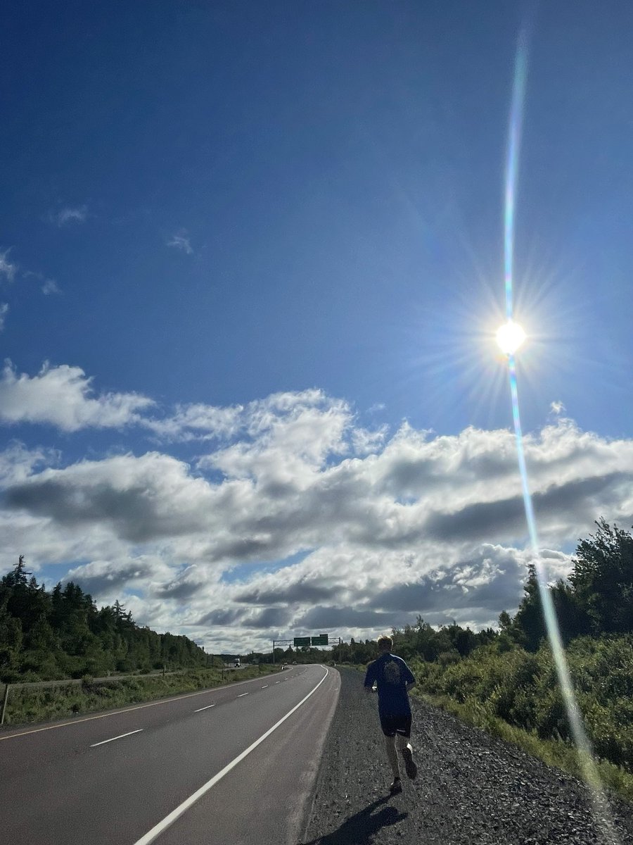 RuntheRockNL's tweet photo. It’s a beautiful day to grant wishes!! Catch us from Grand Falls to Gander today 💙💫 @makeawishNFLD @MakeAWishCA @nfldbuzz @coast1011 @townofgander @towngfw https://t.co/Gw5DcGgQfB