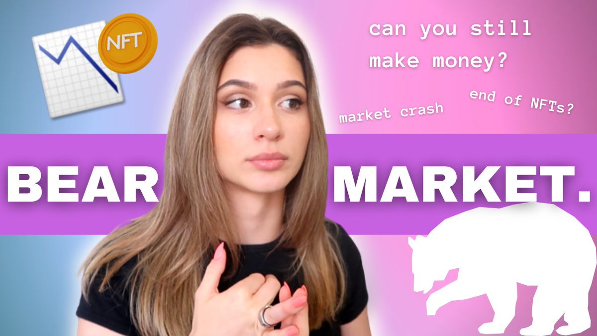 NFTroops_Group's tweet photo. Watch our recent NEW video on everything to do with NFT&amp; Crypto BEAR MARKETS: 🐻
https://t.co/A6WvoIkzSj

Find out:
- What are they? ✔️
- How to make money during one? ✔️
- What NOT to do? ✔️

#NFTCommunity #CryptoNews #NFTs https://t.co/A5DxGXKB0s