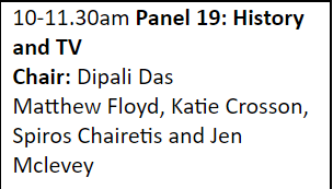 mattjfloyd's tweet photo. Pleasure to present on precarious archive practices in #television histories this morning at the Critical Studies in Television Slow Conference 2022. Fascinating panel! #CSTConference2022 #CSTConference @TVResearchEHU https://t.co/FzoM04zjqV