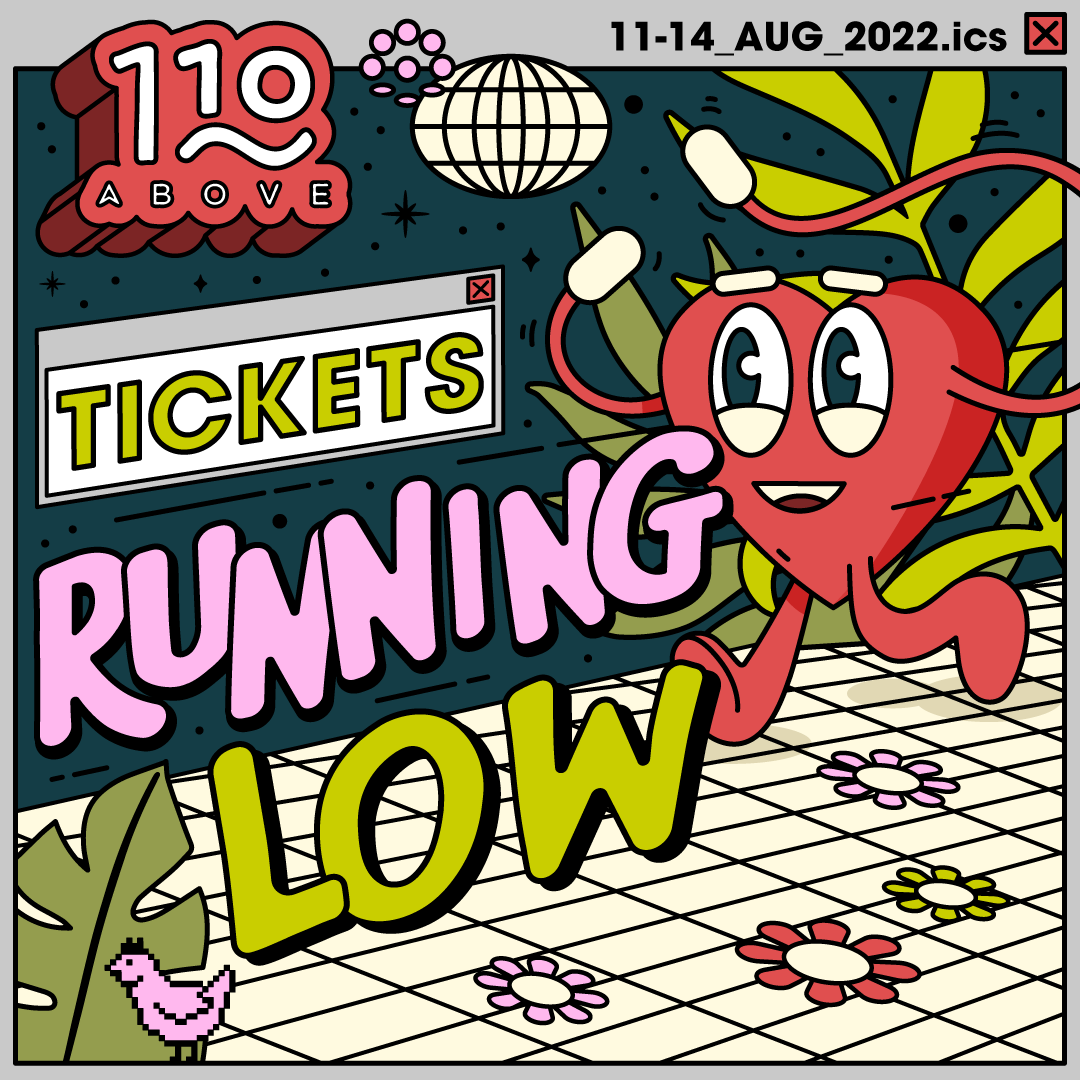 🎉😮Final COMPETITION! 🎉 😮

RETWEET for a chance to win 4 X weekend tickets or a £110 bar tab + merch pack. 

Competition ends Weds 20th July at 11.59pm. Good luck! 🙌🙅‍♀️

Tickets - 110Above.com/tickets