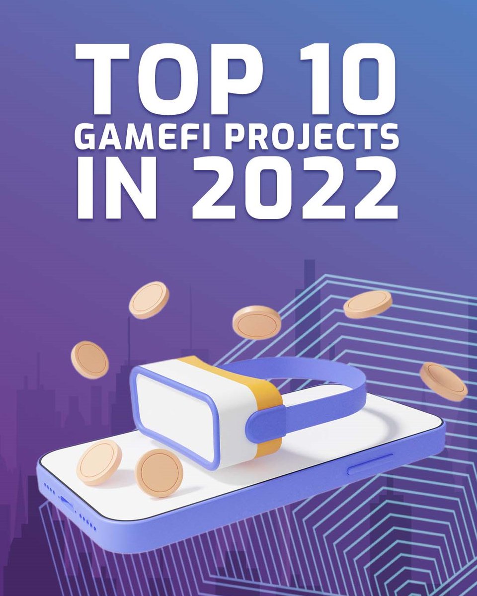 ▶️ Top 10 #GameFi Projects in 2022…Make sure to check it out! 🤩

READ HERE 👉 bit.ly/3O7bDBt

<a href="/TheSandboxGame/">The Sandbox</a> <a href="/playbigtime/">Big Time</a> <a href="/MirandusGame/">Mirandus</a> <a href="/illuviumio/">Illuvium</a> <a href="/LegendsReborn__/">Legends Reborn</a> <a href="/Stepnofficial/">STEPN GO</a> <a href="/DefiKingdoms/">DeFi Kingdoms 🔺🌿</a> <a href="/splinterlands/">Splinterlands</a> <a href="/FreeCity_OS/">FreecitY_Official</a>  <a href="/AxieInfinity/">Axie Infinity</a>

#FreeCity #gamefi #p2e #defi