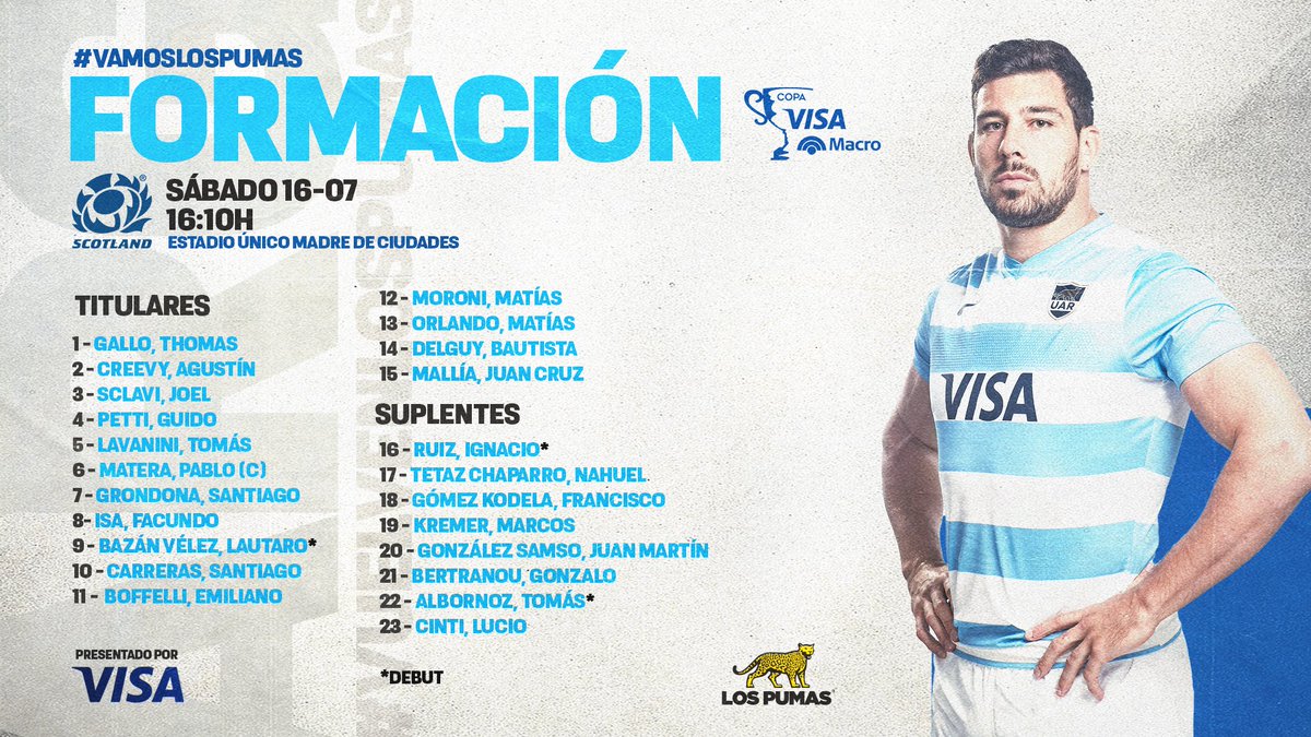 Los Pumas tweet media