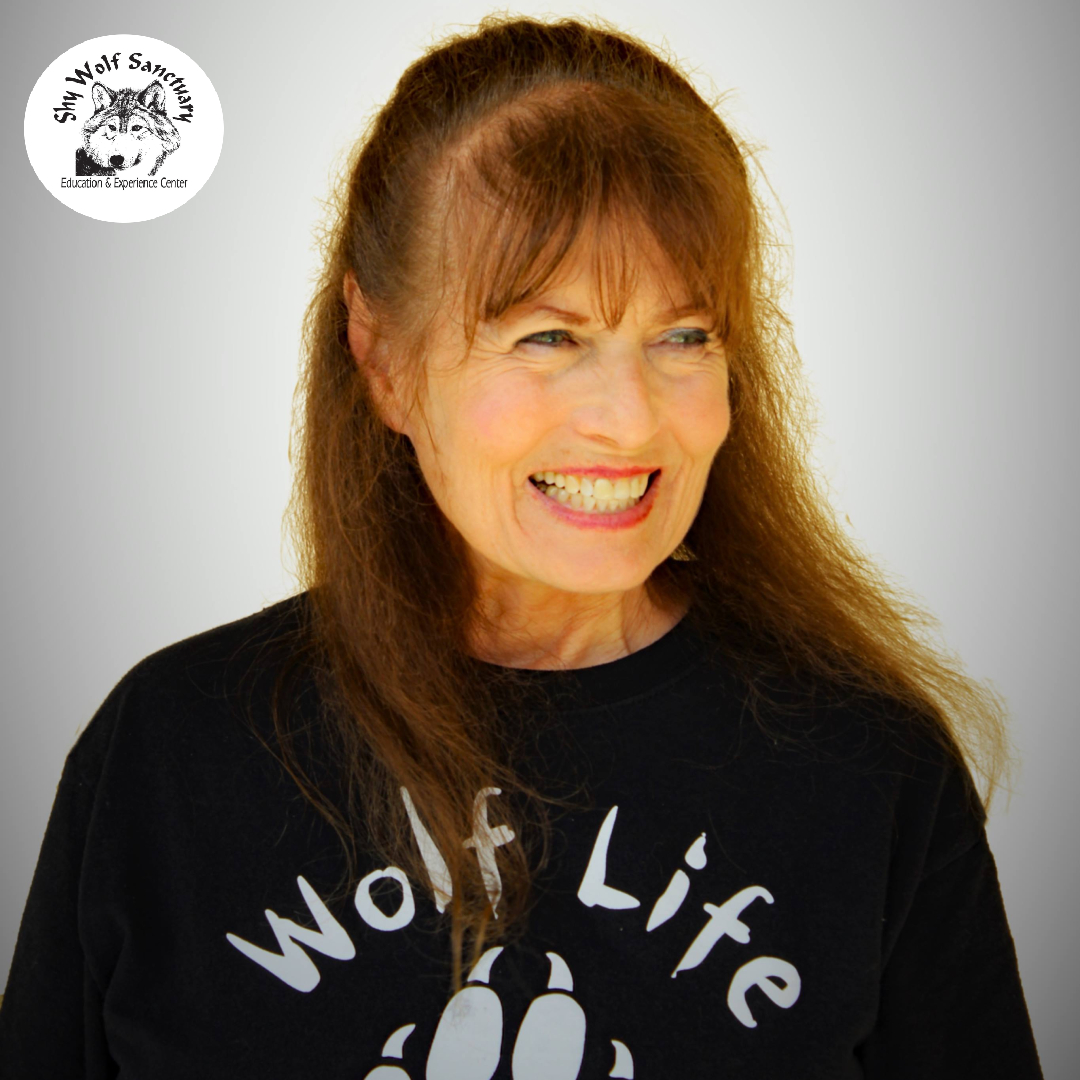 ShyWolfSanct's tweet photo. "I absolutely love being here. These animals help us so incredibly much. Thank you very, very much for supporting Shy Wolf Sanctuary Education and Experience Center." - Nancy Smith, Shy Wolf Sanctuary Founder https://t.co/iaTKBS0naG
#Namid #ShyWolfSanctuary #SWS #NancySmith https://t.co/EFTqmH3GOy