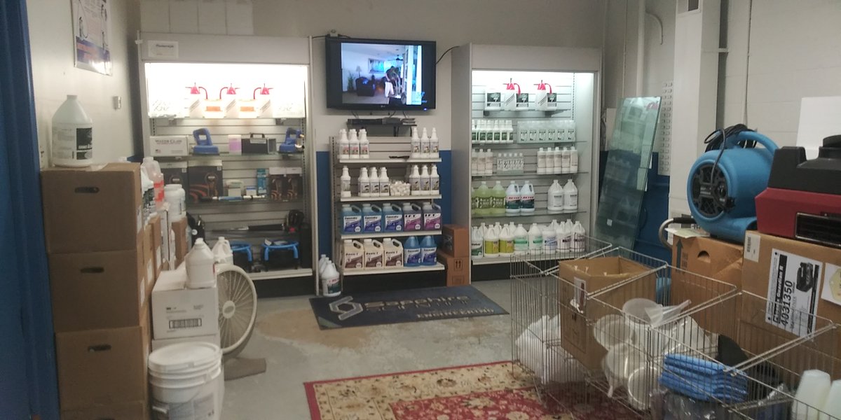 We moved, right next door, for a more efficient operation. I'm at the far rear door, all your favorite products and equipment in one convenient location.
