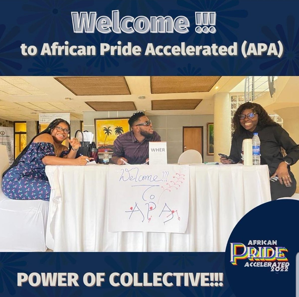 IntersexNigeria's tweet photo. Intersex Nigeria is proud and excited to be part of the African Pride Accelerated event 2022.
#APA2022 #PowerOfCollective #9jaPride
#intersexandproud #intersexnigeria https://t.co/U9wkyo7bI7