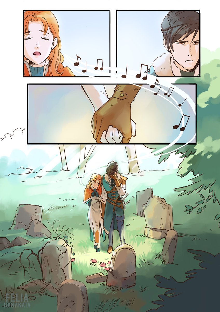 A song for our departed friends.
#FE3H 

for ntflxweek22 Day 2: song/strength. 