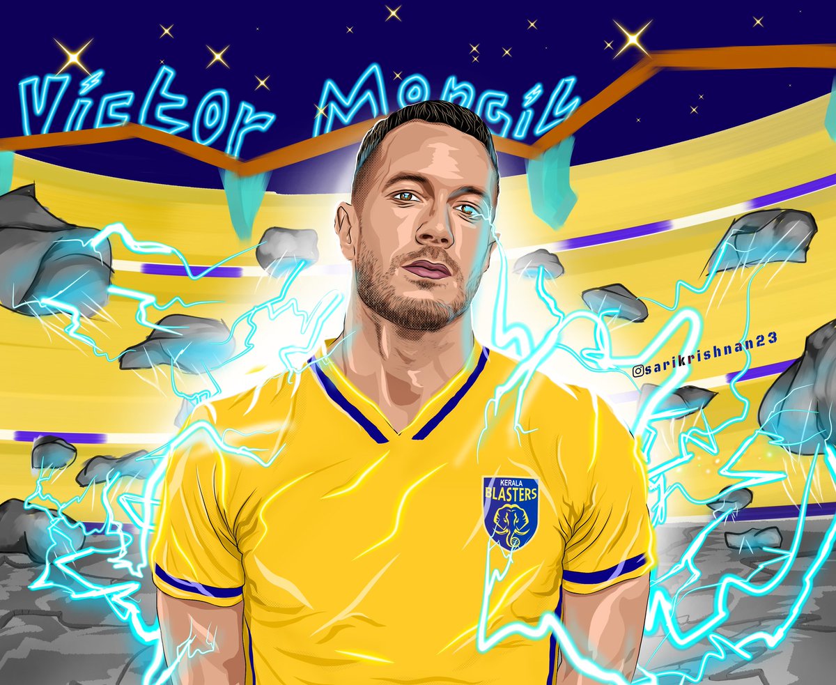 KrishnanSari's tweet photo. Victor Mongil is #YennumYellow  💛

@Victor4Mongil 
@KeralaBlasters 
@IndSuperLeague 

#KBFC #KeralaBlasters https://t.co/V9yH1cX7hJ