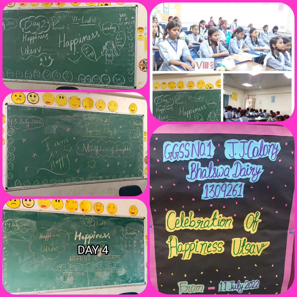 #Happiness is all around....🤗🤗🤗🤗...
Thanks <a href="/DrMukeshKumarg/">Dr. Mukesh Kumar</a> Sir for always motivating me.🙏🙏🙏💐💐 You are really a 'torch bearer ' for <a href="/GgssBhalswaNo1/">GGSS Bhalswa no1</a> . Thanks 🙏 for your support Sir.