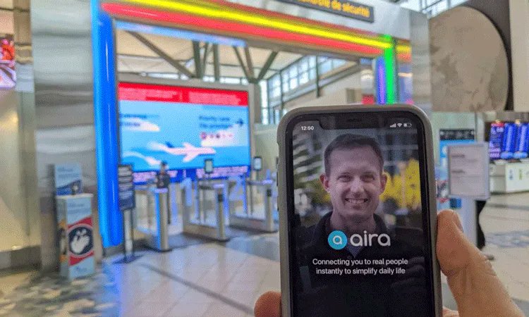 FASTProject2's tweet image. In Canada, Edmonton International Airport is developing initiatives to make it accessible. More recently, a new service was designed to facilitate the guidance of visually disabled passengers on the premises of the Canadian airport. 
More information at 👉 buff.ly/3GlCCVL