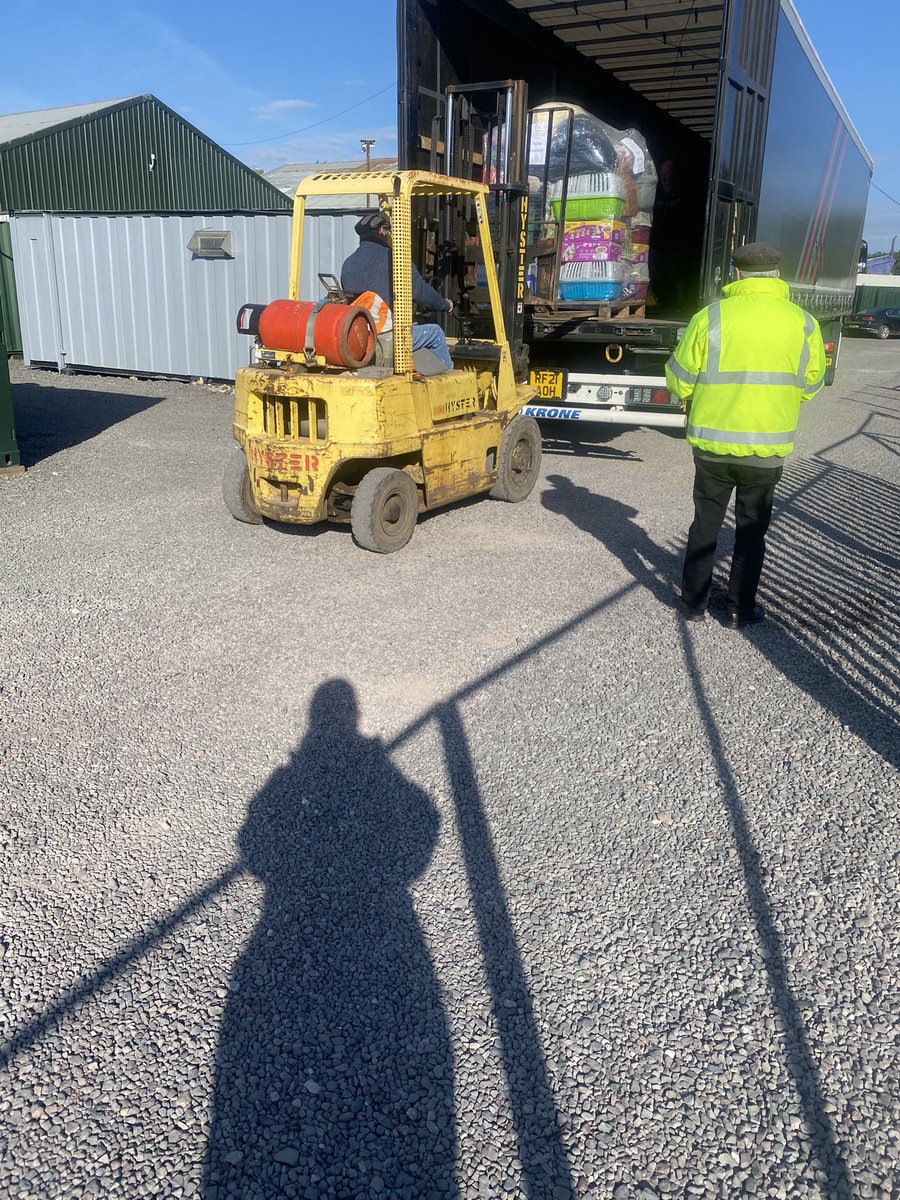 PurrfectUk's tweet photo. First container loaded @ShropsCatRescue #PawsForUkraine https://t.co/WqMGIm0wza