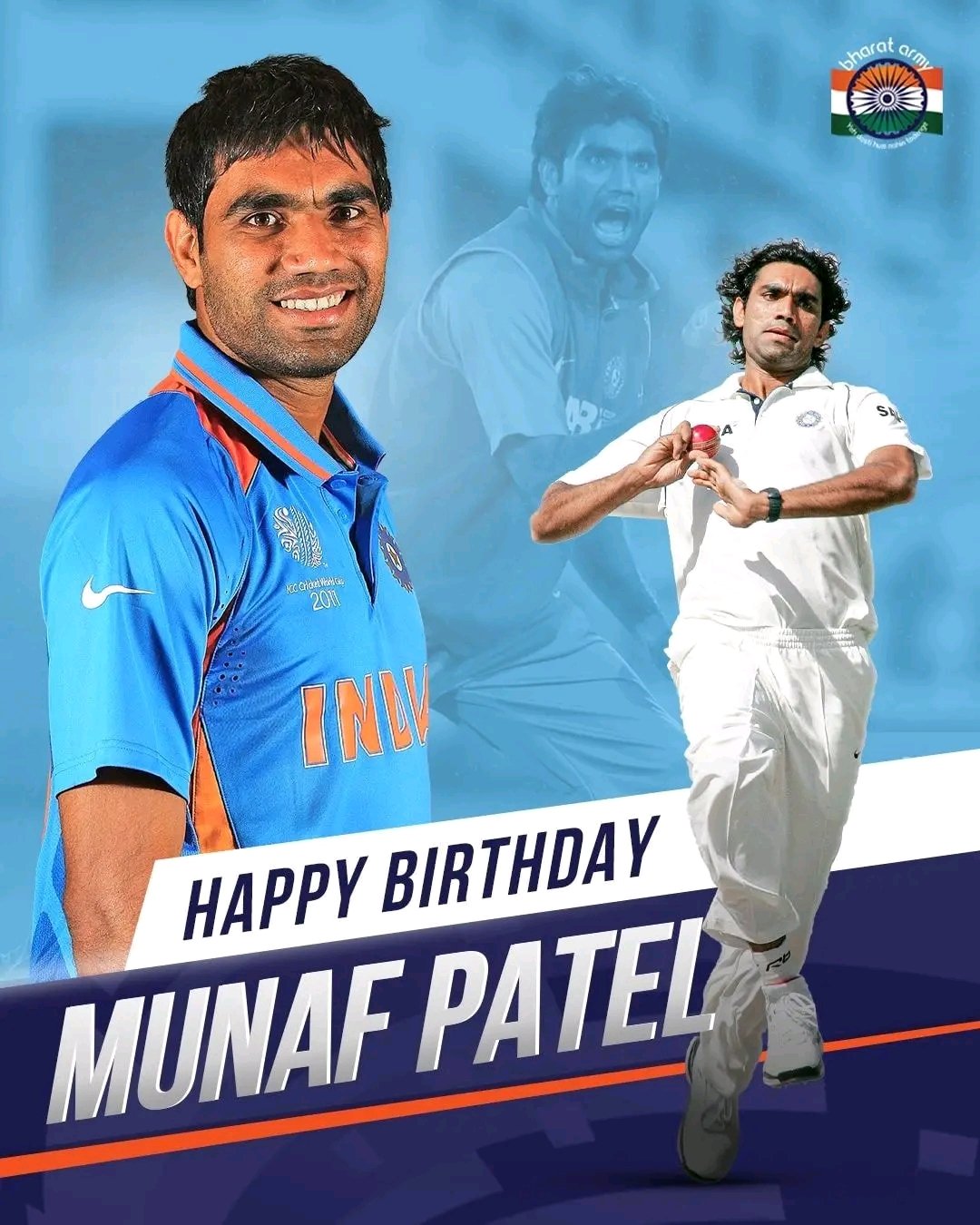 Happy birthday munaf Patel    