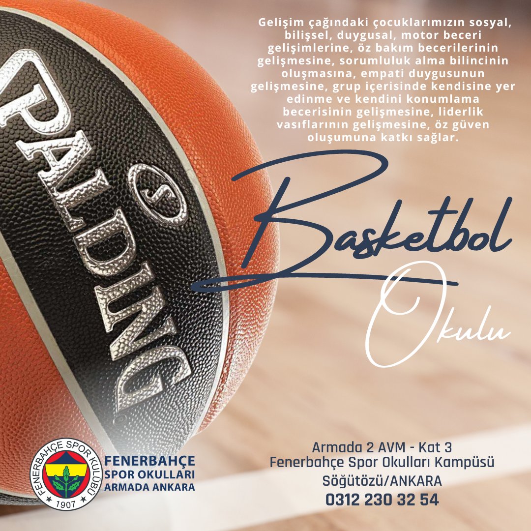 Bilgi, iletişim ve kayıt için;

👉 fenerbahceankara.org

👉 Eskişehir Yolu - Armada 2 AVM, Kat: 3, No: 113

Söğütözü/Ankara

👉 0312 230 32 54

#cimnastik #fenerbahçe #fenerbahçesporokulları #futbol #basket #voleybol #boks #keşfet  #ankara #armadaavm #armadaankara #sports