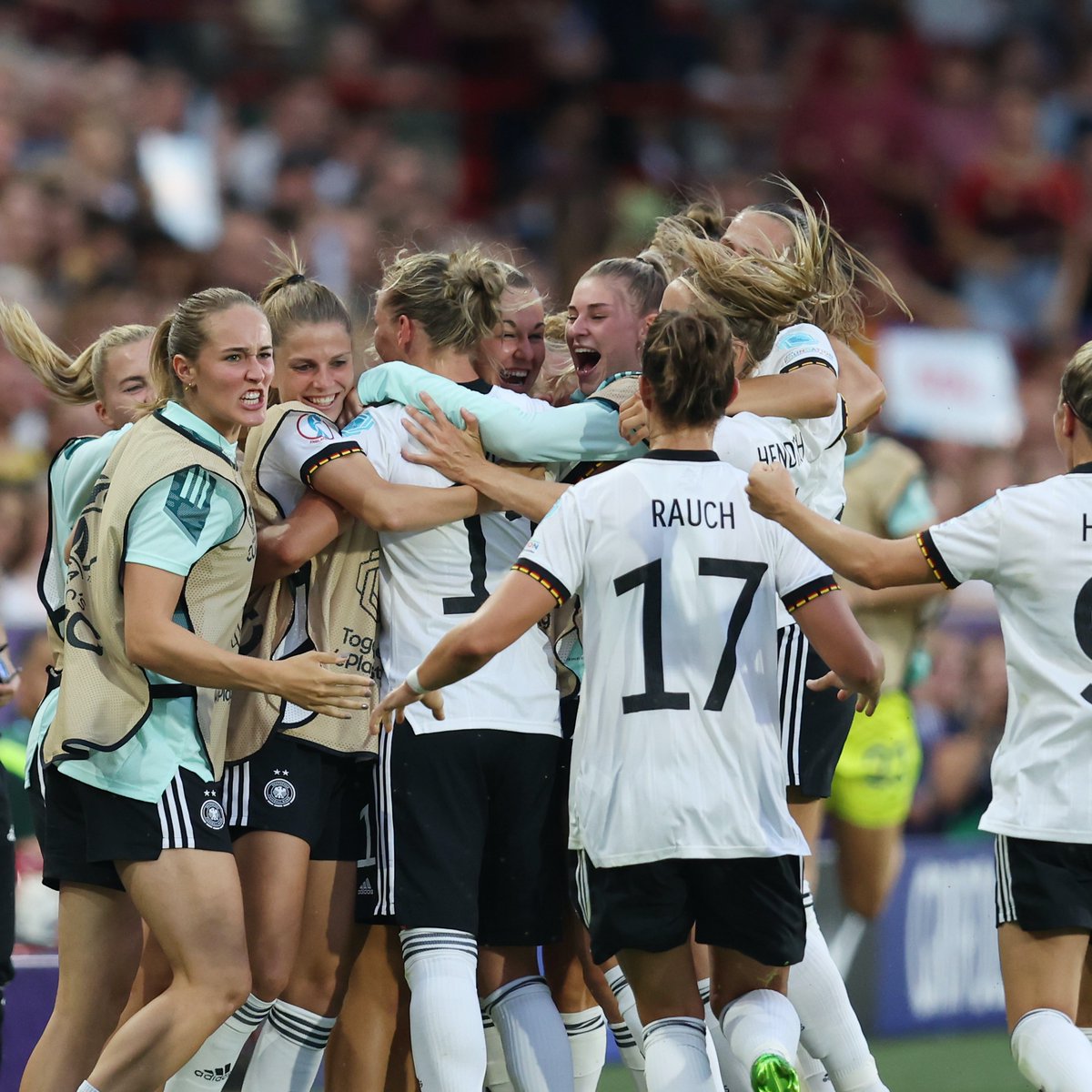 Congratulations @DFB_Frauen who have won their opening two group games of EURO…