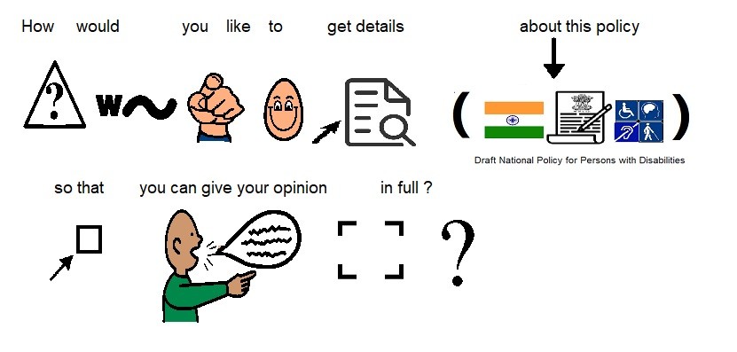 DisabilityIndia's tweet photo. "Apart from being translated into regional languages, it should also be available in a picture-based format, and in plain language" Bhavna @connectspecial , President @ISAAC_AAC , India chapter tells @Drvirendrakum13 , @MSJEGOI via @the_hindu .
#RPDA #PLCP
#EveryoneCommunicates https://t.co/SL1K0pVJLU