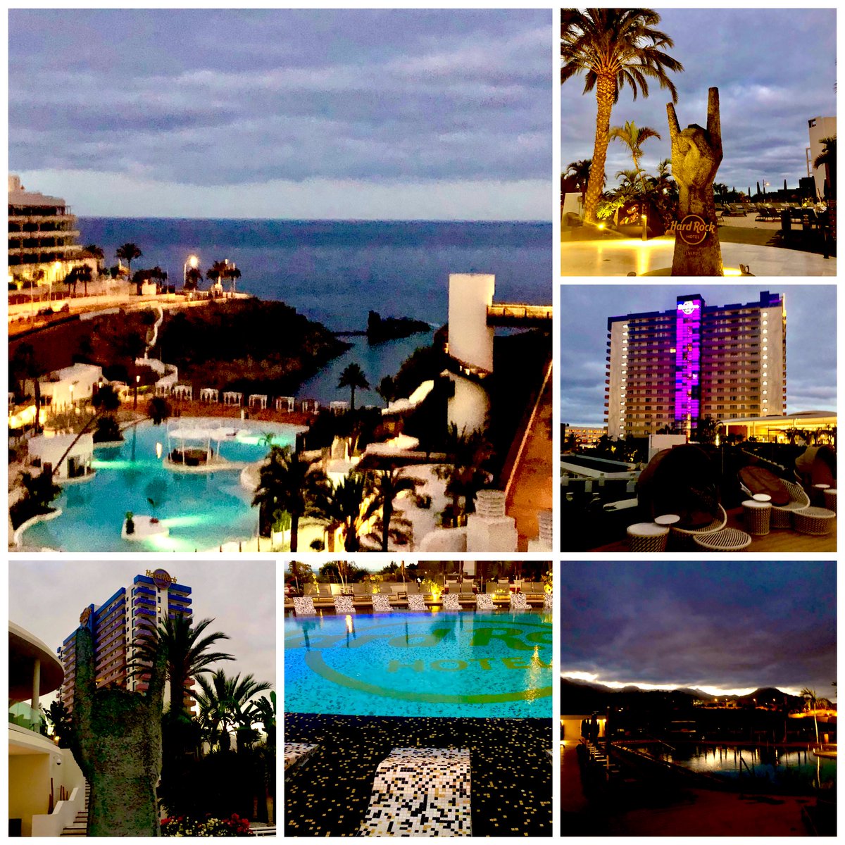 #ThursdayTreats <a href="/VisitTenerifeOG/">Visit Tenerife | The Official Guide of Tenerife</a> it’s rock n roll baby 🎸🎸🎸 <a href="/HardRockHotels/">Hard Rock Hotels</a> #hotel #view #sun #poolside #holidaymode 🏝👙👒💕
