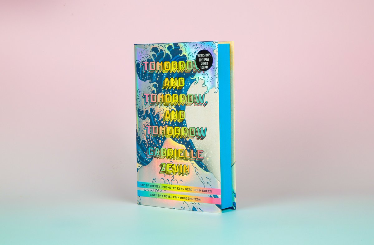 VintageHuddle's tweet photo. It's here... Tomorrow, Tomorrow &amp; Tomorrow by Gabrielle Zevin is out TODAY

It's not a romance. But it is about love. And we LOVE this book so much we could burst.

Thanks for all your support, we can't wait for customers to get their hands on a copy!

#Tomorrowx3 https://t.co/BdymMLnmgF
