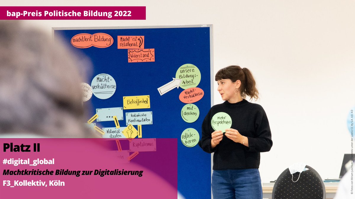 #bapPreis2022 Lernen Sie unsere Preisträgerprojekte kennen! Wir gratulieren den Gewinnern - <a href="/VollmarAkademie/">Georg-von-Vollmar-Akademie</a>, <a href="/BS_AnneFrank/">Bildungsstätte Anne Frank</a>, Anne Frank Zentrum, <a href="/F3Kollektiv/">F3_kollektiv</a> -  und freuen uns auf die Preisverleihung am 27.09.2022 in Berlin! Mehr über die Preisträger bap-politischebildung.de/ueber-den-prei…