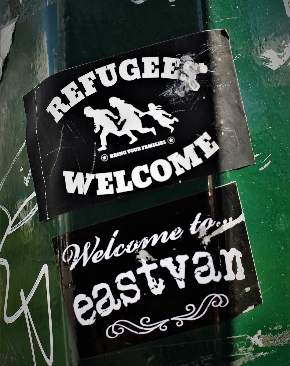 kmcd_88's tweet photo. All Welcome!

#refugeeswelcome
#eastvan
#eastvancouver
#vancouver
#streetart
#canada
#streetposter
#AntiFascist 
#AntiRacism https://t.co/326P2OnGSk