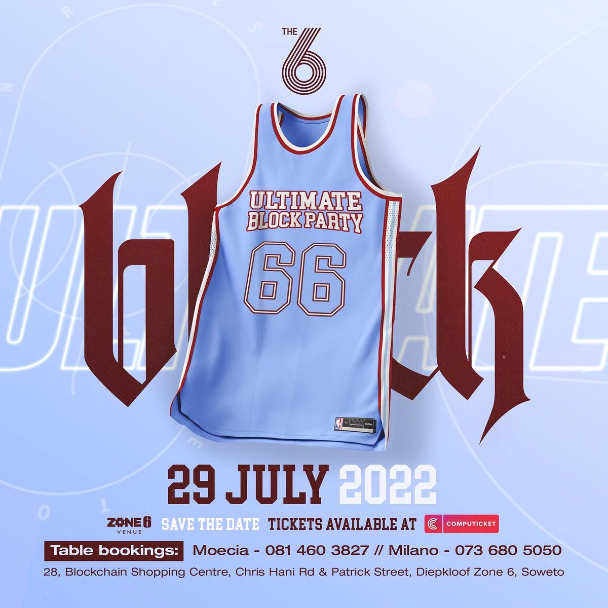 TaX_Ndika's tweet photo. #UltimateBlockParty @Zone6Venue  on the 29th of July 2022 🚀🔥🕺

R50 🎟🎫

CLICK ON THIS LINK https://t.co/XEKwV8lKgF https://t.co/nUdYSVzP2I