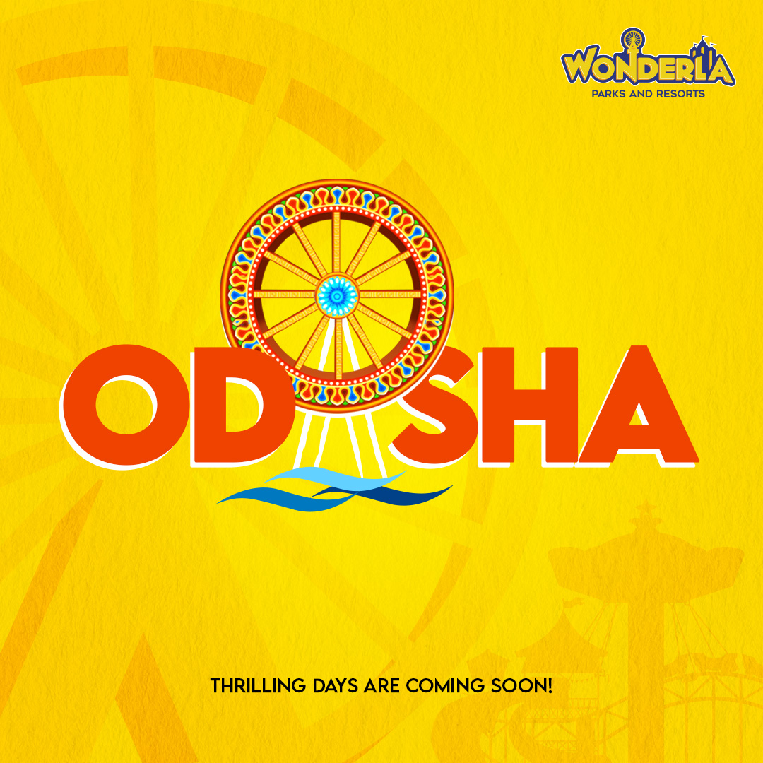 Wonder_La's tweet photo. Namaskar Odisha! π
Get ready to unlock unlimited fun π‘
.
.
#WonderlaParks #WonderlaRides #AmusementPark #odisha #odishatourism #comingsoon #thursday https://t.co/Dw8v7b5ai9