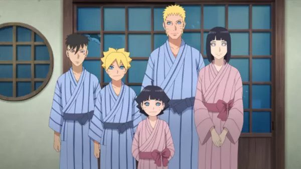 Beautiful Uzumaki Family 🥰💞 #Naruto#Hinata #Kawaki#Boruto #Himawari