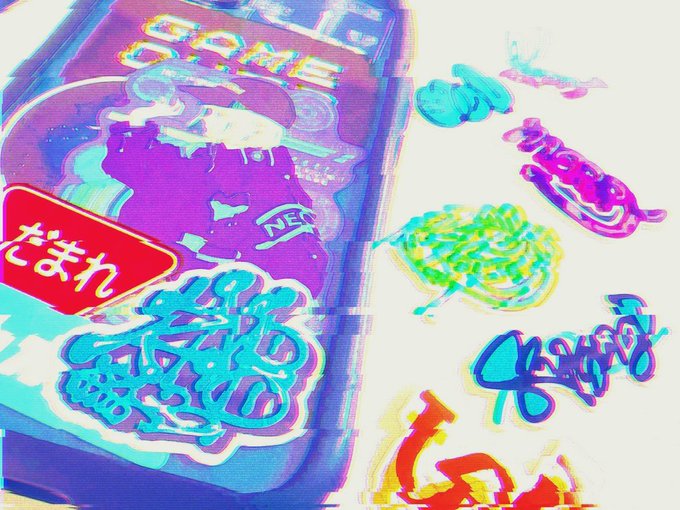 グラフィティのtwitterイラスト検索結果