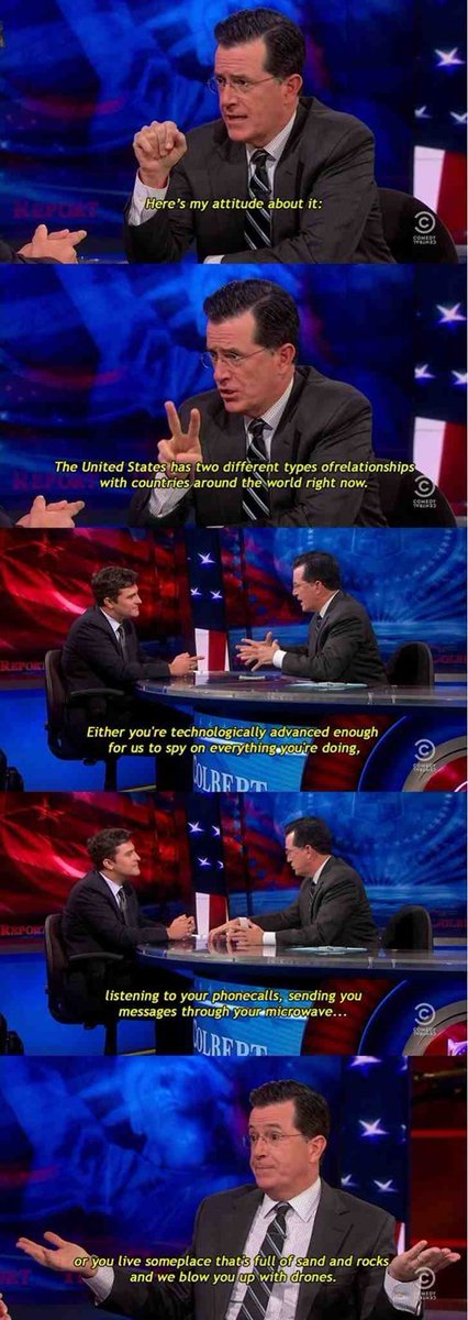 wannajokecom's tweet photo. Colbert on USA - https://t.co/T32xgBp0oR https://t.co/2dzDFtbdrl
