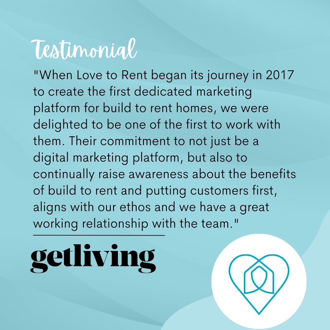HelloLtr's tweet photo. We have worked with @getliving since we started our #LovetoRent journey!

#GetLiving have wonderful properties in London and Manchester, perfect for those looking to rent a quality home. Take a look at what they have to offer: https://t.co/3pybJsBEDH 

#BuildtoRent #testimonial https://t.co/WC71FQoCQa