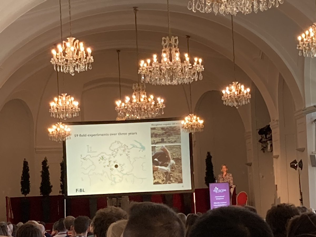 Very nice presentation by @NBodenhausen on microbiome diagnostics for a sustainable agriculture!
#miCROPe2022