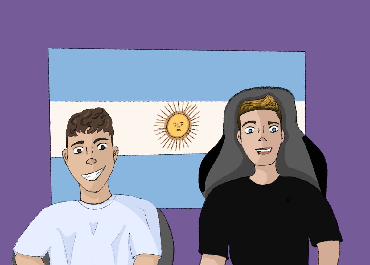 Un dibujo de <a href="/byViruZz/">VIRUZZ</a> y <a href="/momorelojero/">El Calamar de La Plata</a> en el último stream.
#fanart #byviruzz #momo