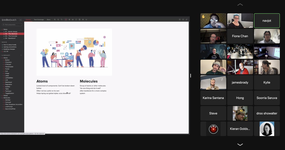 So happy to be dialed in for #SydCSS this evening - it's great to catch up with old friends and meet new ones!!! 🧡