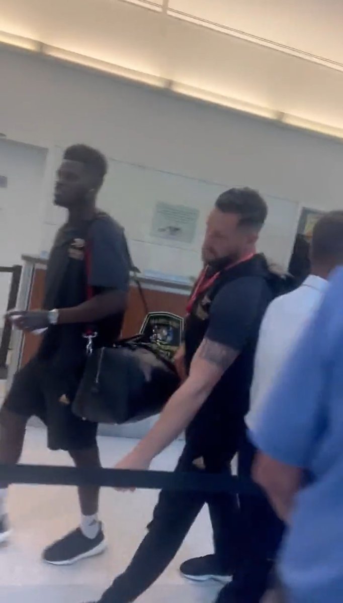 Thomas Partey in the building....😎