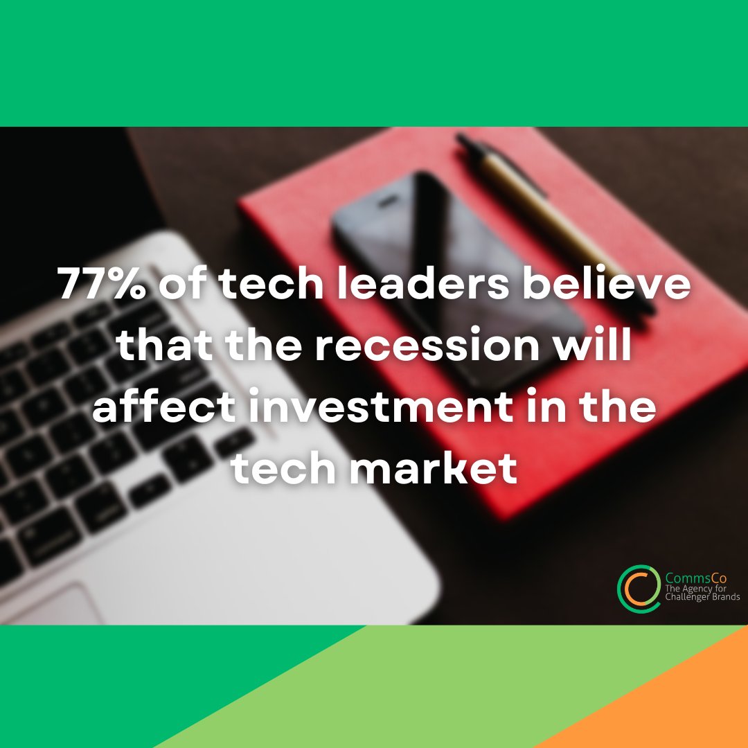 Survey results just in! We asked UK IT founders and #techleaders about their concerns in the current economic climate. 77% revealed they believe the recession will affect investment in the tech market.

Find out more here: tinyurl.com/ms2xr69w

#tech #B2B