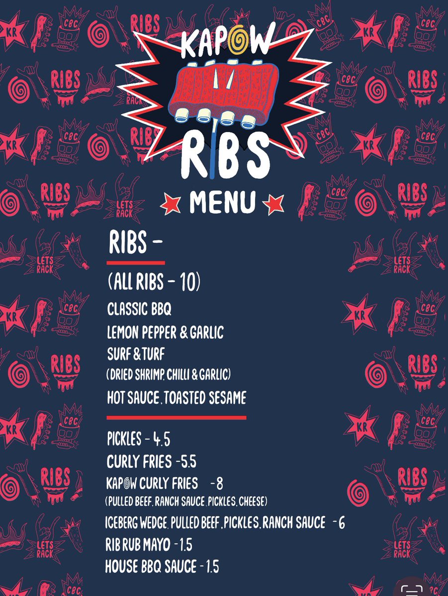 kapow_ribs's tweet photo. People of Barry &amp; beyond!!!

The Clean Bone Club is coming &amp; we are bringing our best yet 🔥🔥🔥🔥🔥🔥

Not long now people 🤟🏼🤟🏼🤟🏼🤟🏼

(And yeah, you read that right, curly fries are a go! 💀) https://t.co/uFz6URs1iz