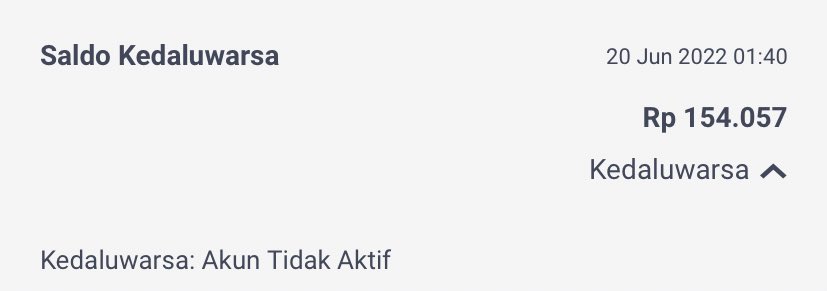 Gapernah login garagara lupa password eh hilang cashback yg sudah kukumpulkan🥲