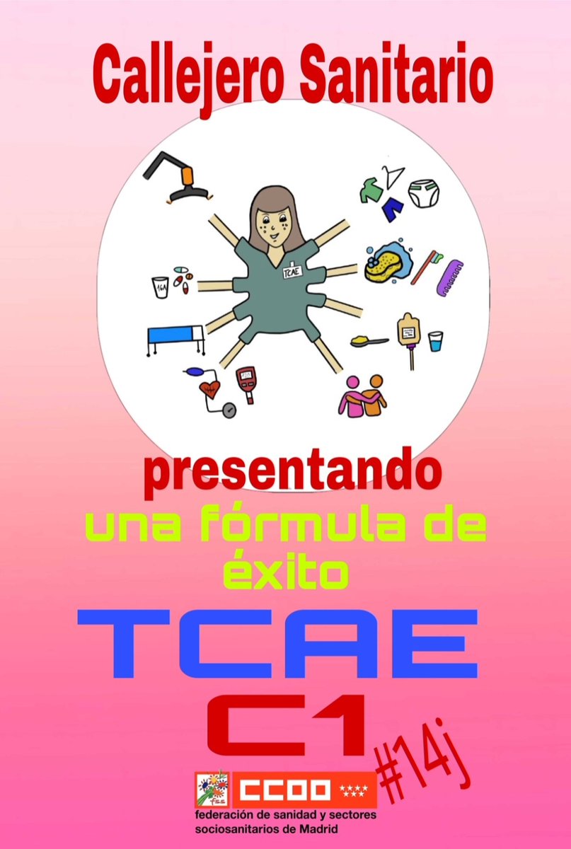 Ccoo_FH_ciempo's tweet photo. #estapasando Hoy es el día mundial del #tcae, nuestro día #14J porque somos técnicos y como tal es hora de la reclasificación de esta profesión, Subida de nivel #YA #c1 #imprescindibles #ccoolucha #CCOOseMueve
@Ccoobenitomenn1
@CCOOSanidadMad @zupo21 @sanitarioccoo https://t.co/y2ZtNufCYr