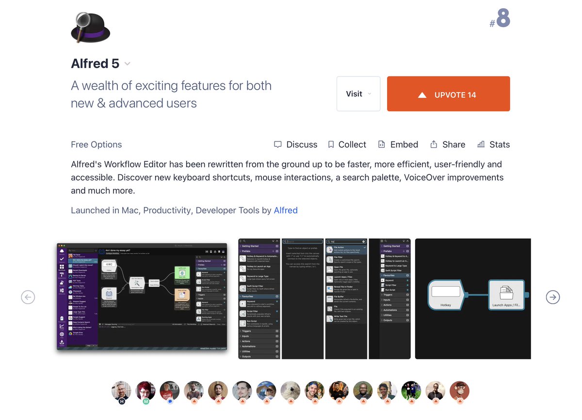 Alfred App tweet media