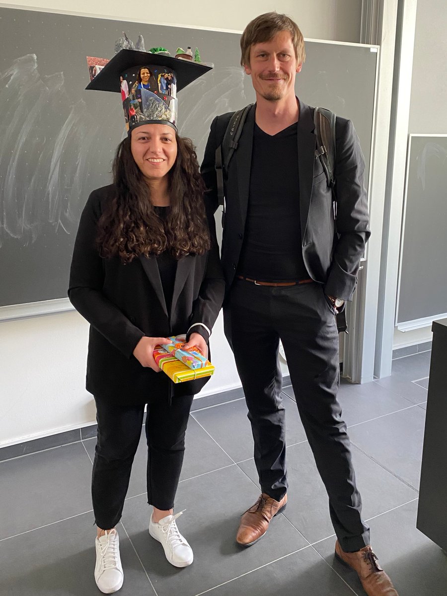 CRC_AquaDiva's tweet photo. Congratulations to Rola Houhou for a great thesis defense yesterday on "Inverse and Forward #Modeling for #Biophotonic Data", supervised by PD Dr. Thomas Bocklitz @UniJena. We are so proud!🥳 https://t.co/faefHLrjT3