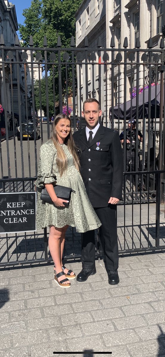 At 10 Downing Street having just dropped off our <a href="/DurhamPolice/">Durham Constabulary</a> #policebravery nominee PC Ian Murphy. The awards ceremony takes place later this evening. Congratulations Ian and enjoy!