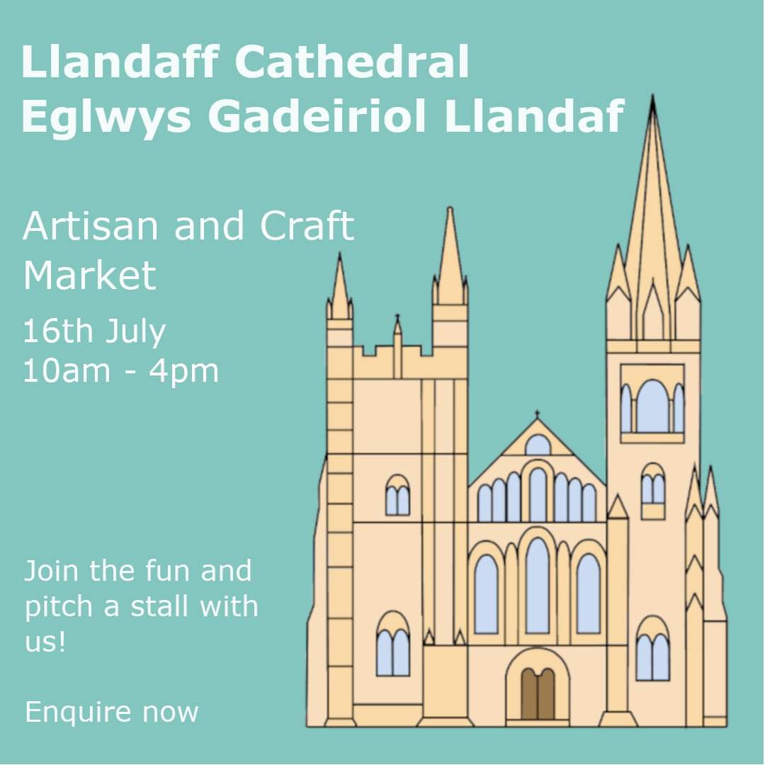 Due to COVID we've had a couple of stalls drop out for Saturday. Food and crafts welcome to apply! events@llandaffcathedral.org.uk

#crafting @WhatsonCardiff @CardiffTimes #foodfair #craftfair #market #craftmarket