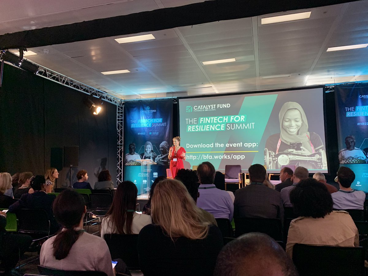 Kicking-off Fintech For Resilience Summit with our very own <a href="/carrarom/">Maelis Carraro</a> on stage!

#F4R22