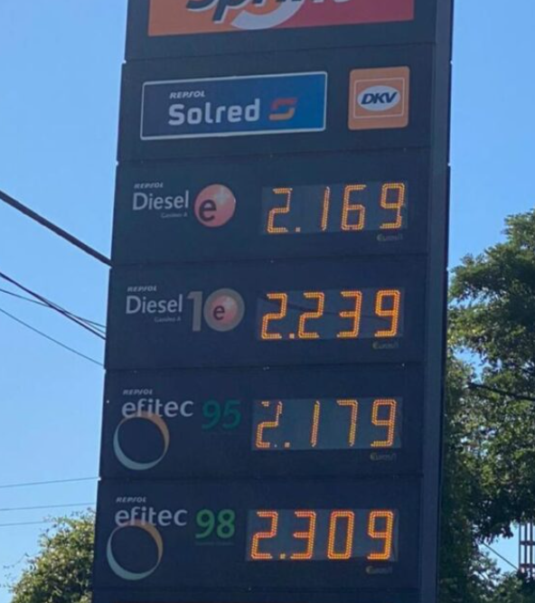 AngusBBB's tweet photo. El gasoil ya está más alto que Gasol. https://t.co/XXILMQErEv