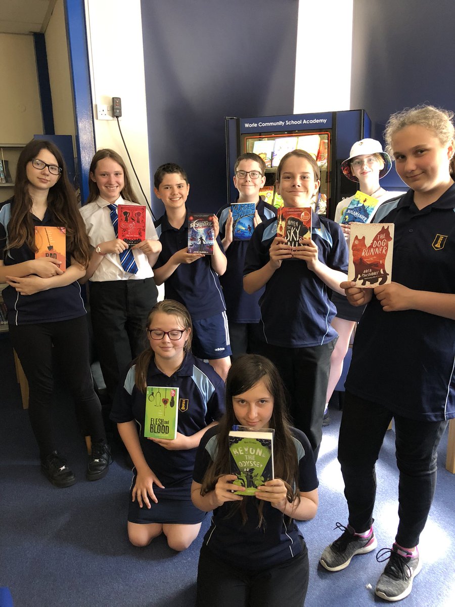 We’re super excited to introduce our latest addition to the library 😍. I’ve been told numerous times that it’s Sic, so our students must love it as much as we do. #reading #readingforpleasure <a href="/WorleCSA/">WCSA</a> <a href="/WCSAEnglishDept/">English Department</a> #books #GreatSchoolLibraries