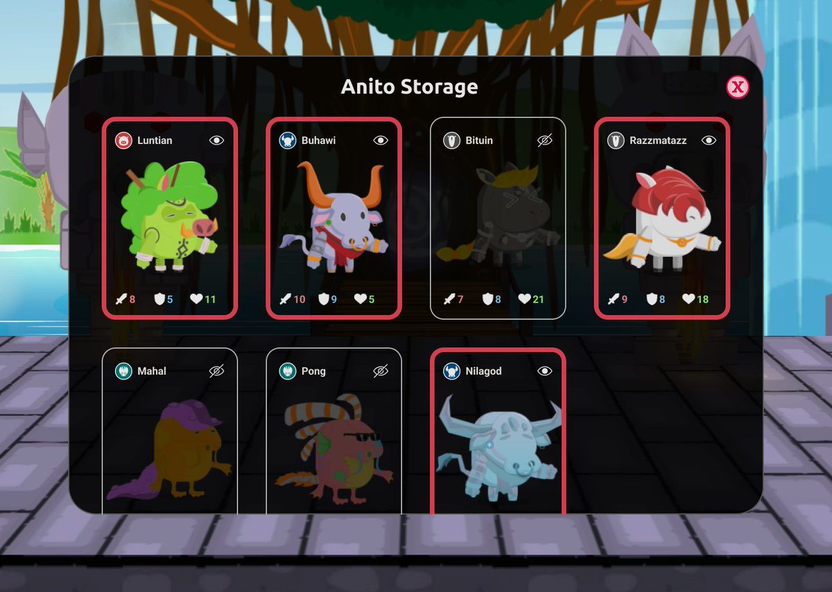 AnitoLegendsNFT's tweet photo. Hey AnitoFam! Here's a sneak peek for an upcoming feature: Anito Housing!
You might need a space to house your other Anitos and keep your lobby less crowded.
Try out the #AnitoLegends beta here - https://t.co/GT3n6lz77N
#AnitoLegendsGameTips #PlayAndEarn #CryptoPH #GameFi https://t.co/IaRxCWdbZE