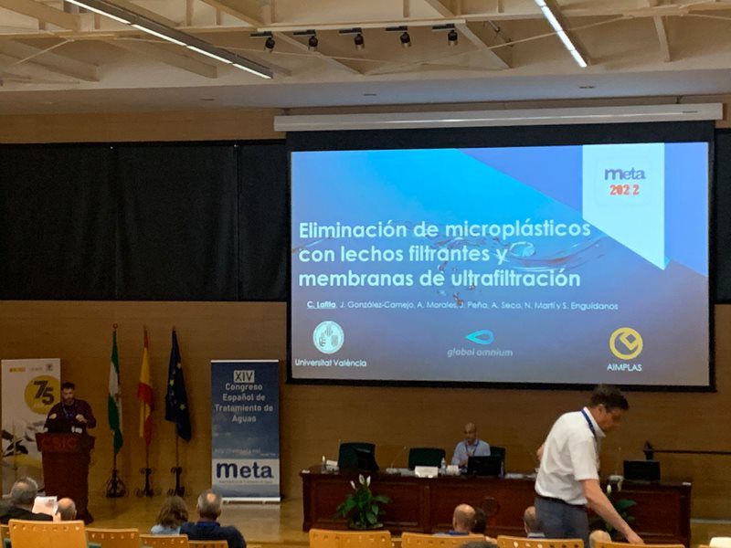 GlobalOmnium's tweet photo. 💧🔎Los restultados del proyecto #Microplast de @GVAavi en el Congreso META (XIV Congreso Español de Tratamiento de Aguas red): @aimplas @UV_EG y #GO desarrollan una metodología para la medición de micropolásticos en agua residual https://t.co/WTDFPpF7fe