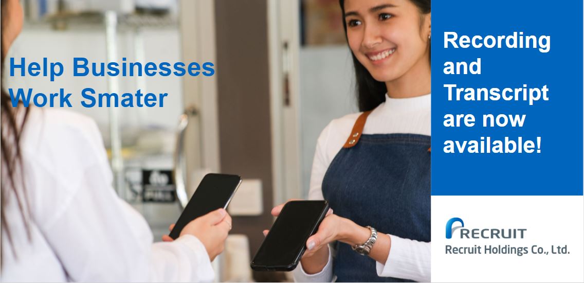 Recruit Holdings tweet media