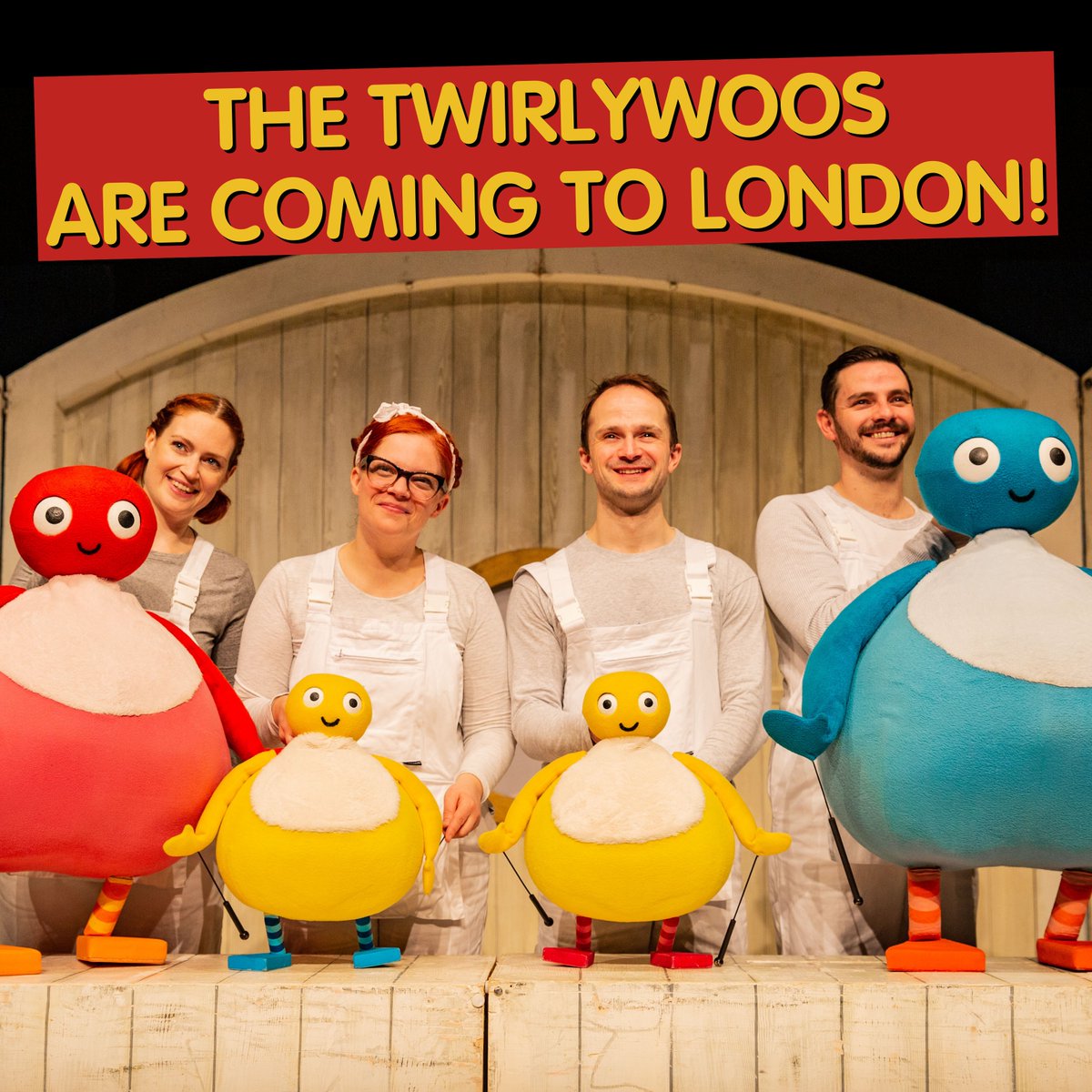 It's now less than a month until the <a href="/Twirlywoos/">Twirlywoos</a> come to <a href="/lsqtheatre/">Leicester Square Theatre</a> in London! 🎉

The Big Red Boat will be stopping off between the 10th and 14th of August! ⛵️

🎟 twirlywoosliveonstage.com 🎟
#TwirlywoosLiveOnStage